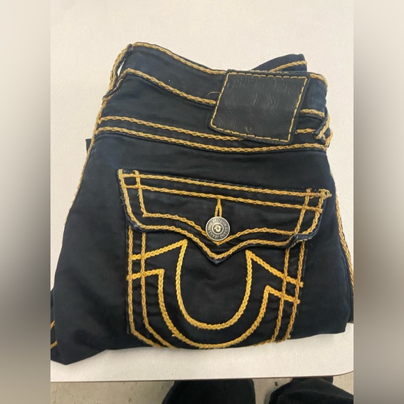 Rare True Religion Jeans Rope Stitching - Picture 8 of 8